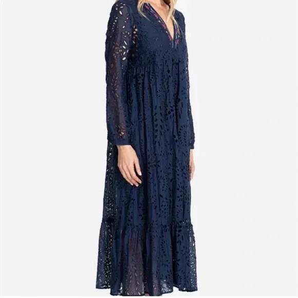 NWT JOHNNY WAS Jade VERA midi dress - Picture 3 of 16